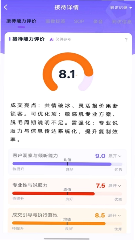 美莱智能工牌预览图