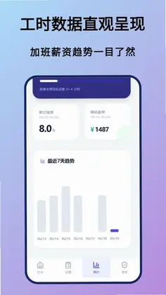 上班记录预览图