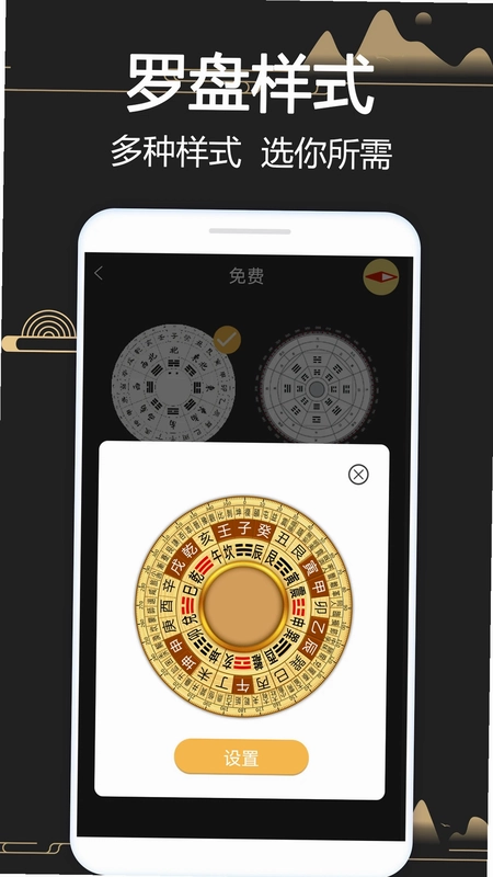 大宇罗盘指南针预览图