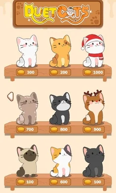 猫咪二重唱小游戏预览图