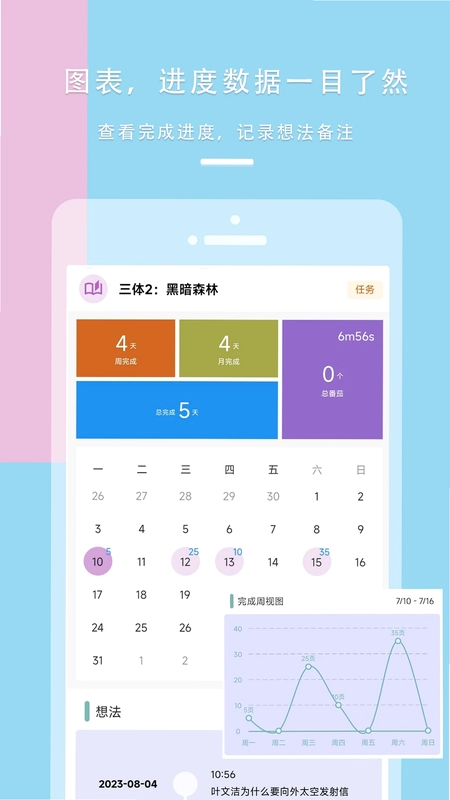 目标清单Todo预览图