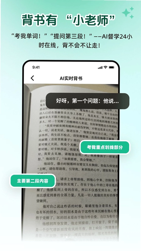 AI背书闪记卡预览图