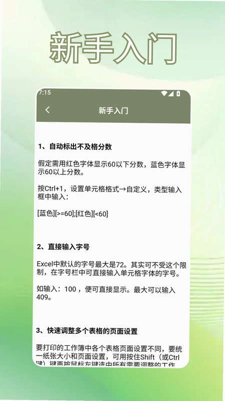 Excel预览图