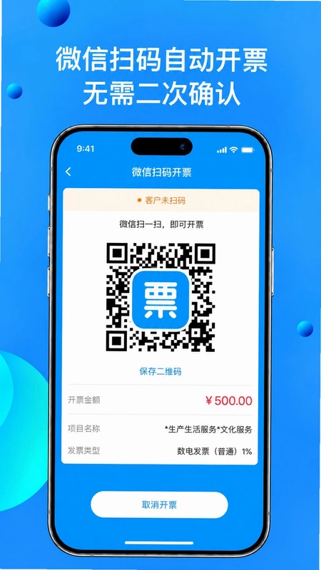 自开票预览图