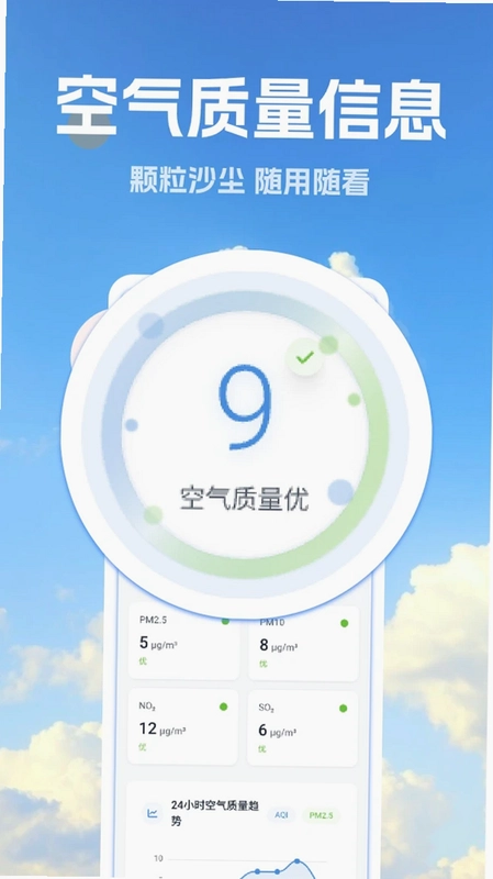 准时天气预报预览图