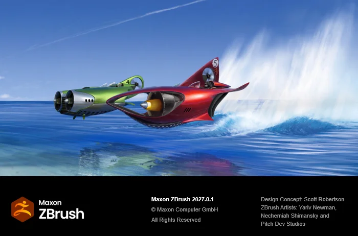 Maxon ZBrush 2027(3D���ֵ������)Ԥ��ͼ