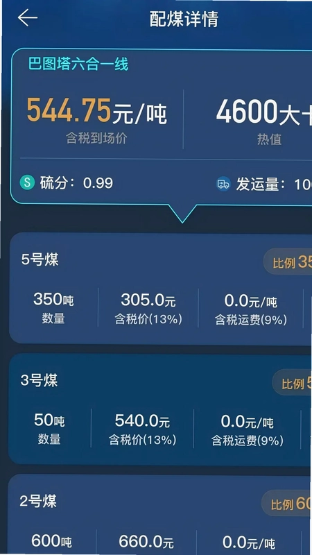 AI配煤预览图