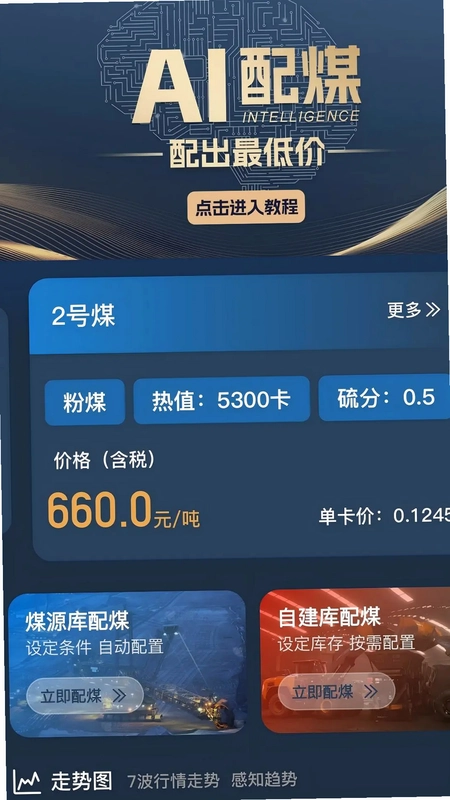 AI配煤预览图