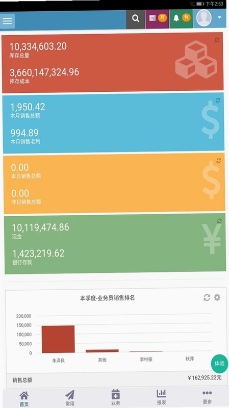 梦想云进销存ERP预览图