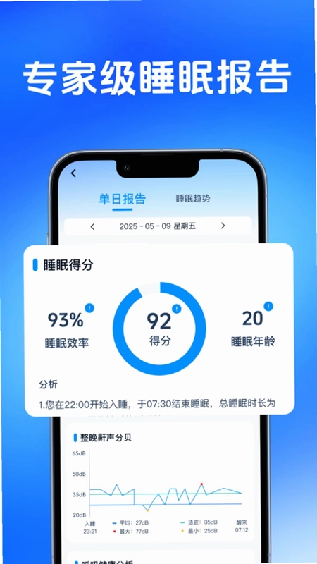 AI睡眠检测预览图