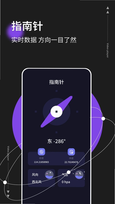 指南针经纬度定位预览图