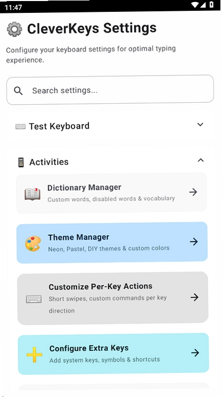 CleverKeys(智能键盘)预览图