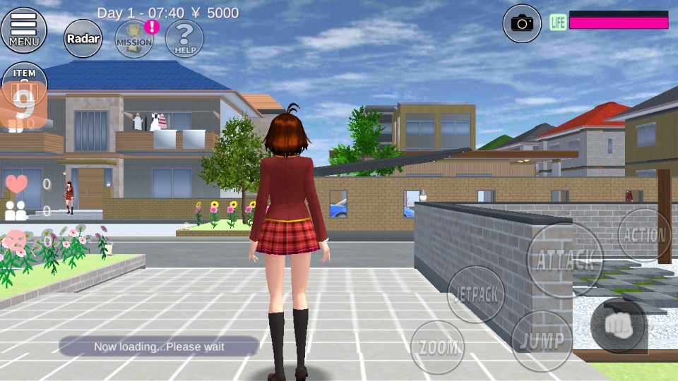 ӣ��У԰ģ�����ƽ�����ò˵�(SAKURA SchoolSimulator)1.047.12���޽�Ұ��ͼ2
