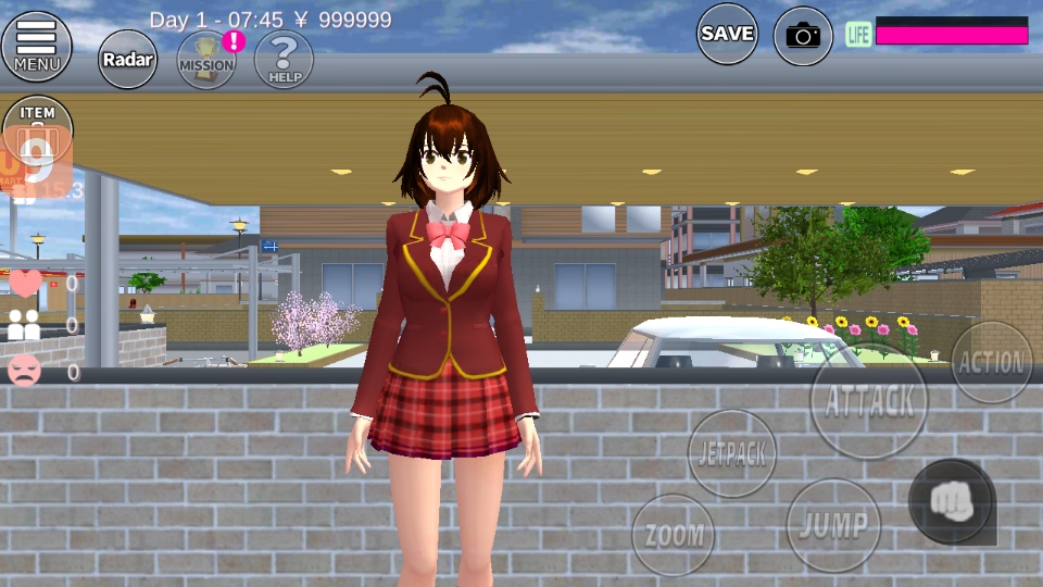 ӣ��У԰ģ�����ƽ�����ò˵�(SAKURA SchoolSimulator)1.047.12���޽�Ұ��ͼ3