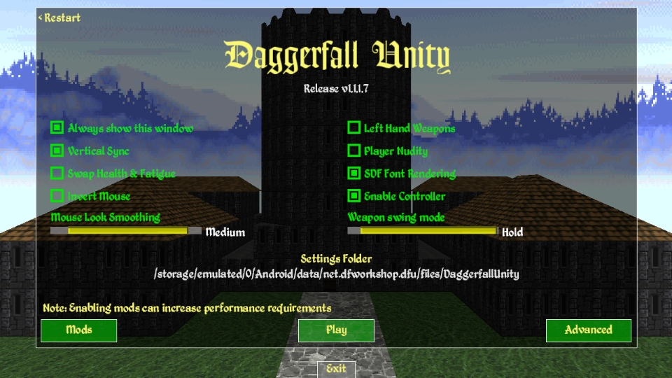 �Ϲž���2ذ�����ֻ���(Daggerfall Unity)1.1.1.7��׿���ͼ1