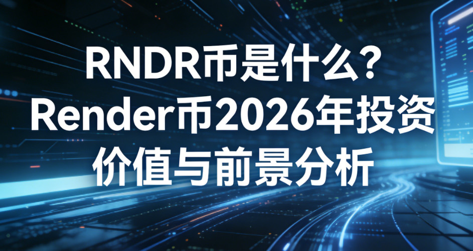 RNDR����ʲô��Render��2026��Ͷ�ʼ�ֵ��ǰ������