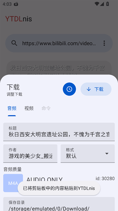 YTDLnis官方版1.8.7.3安卓版截图2
