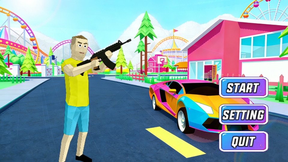 像素城市突袭行动游戏 像素城市突袭行动游戏