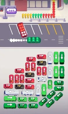 公交车离开交通堵塞游戏(Bus Away)预览图
