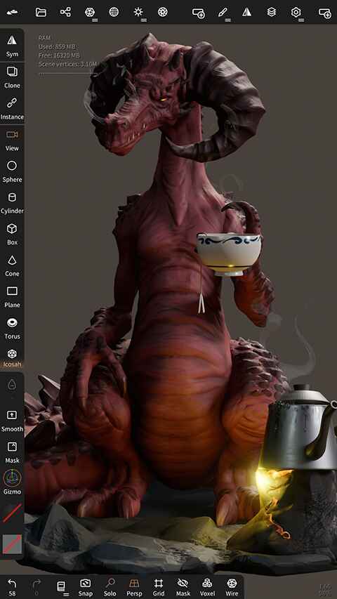 Nomad Sculpt��ģ�������°�2.6�ٷ����ͼ1