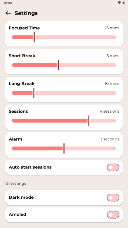 Fomodoro app1.14 �ֻ����ͼ2