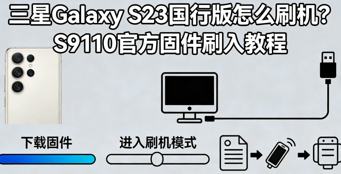 三星Galaxy S23国行版怎么刷机?S9110官方固件刷入教程 三星Galaxy S23国行版怎么刷机?S9110官方固件刷入教程