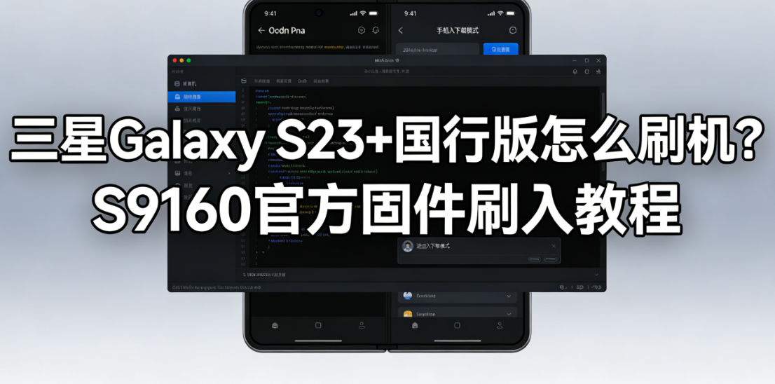 三星Galaxy S23+国行版怎么刷机?S9160官方固件刷入教程 三星Galaxy S23+国行版怎么刷机?S9160官方固件刷入教程