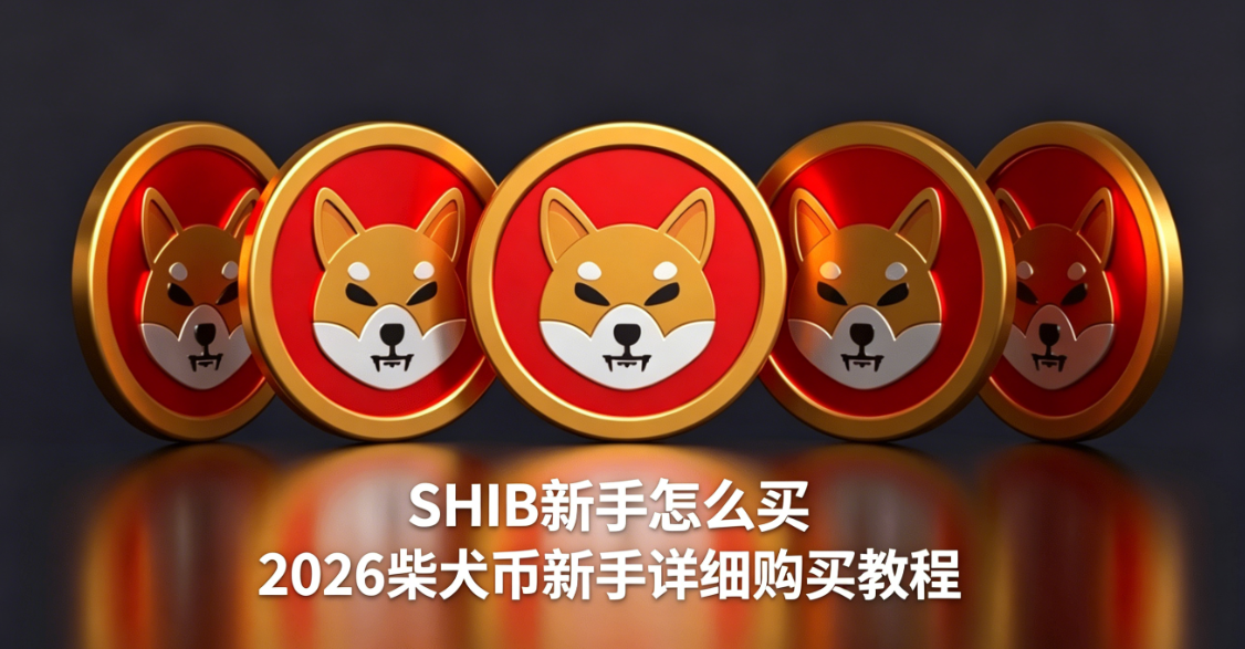 SHIB新手怎么买 2026柴犬币新手详细购买教程 SHIB新手怎么买 2026柴犬币新手详细购买教程