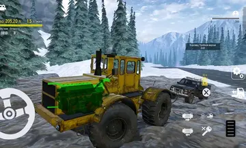 雪地越野泥泞跑者模拟器(Offroad Snow: Driving Runner)截图4
