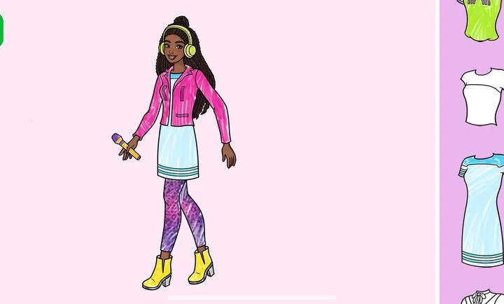 �ű�����ɫ�ʴ�����Ϸ(Barbie Color Creations)5.5.1��׿���ͼ3