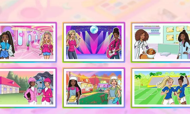 �ű�����ɫ�ʴ�����Ϸ(Barbie Color Creations)5.5.1��׿���ͼ4