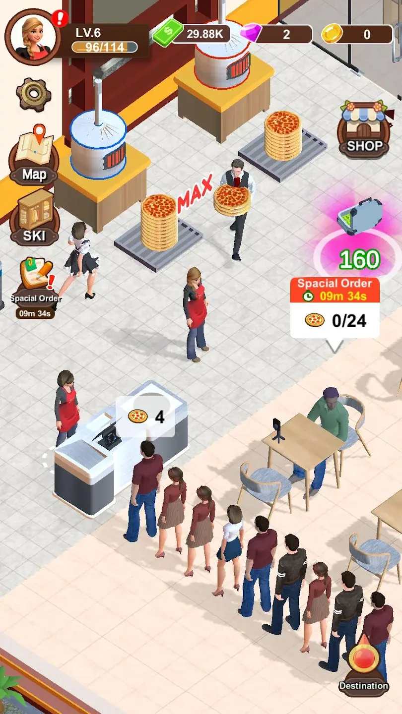 披萨天堂手游官方版1.0.9安卓版截图0