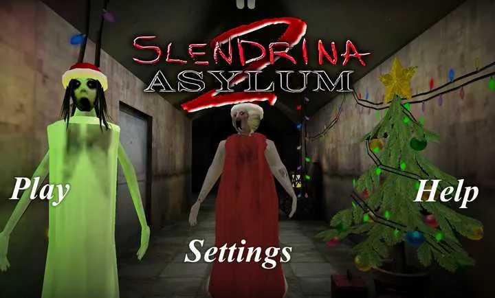 兰德里纳河2庇护所圣诞节模组游戏(Slendrina Asylum 2)1.0.4安卓版截图2