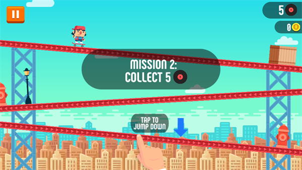 �ٽ�������Ϸ(Tap Skaters)1.0.21��׿���ͼ2