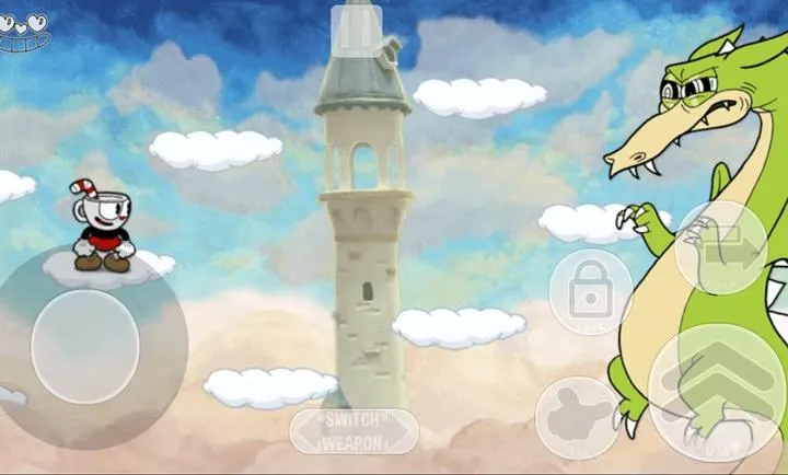 茶杯头boss战低配版游戏(Cuphead Expansion Low)1.0安卓版截图1