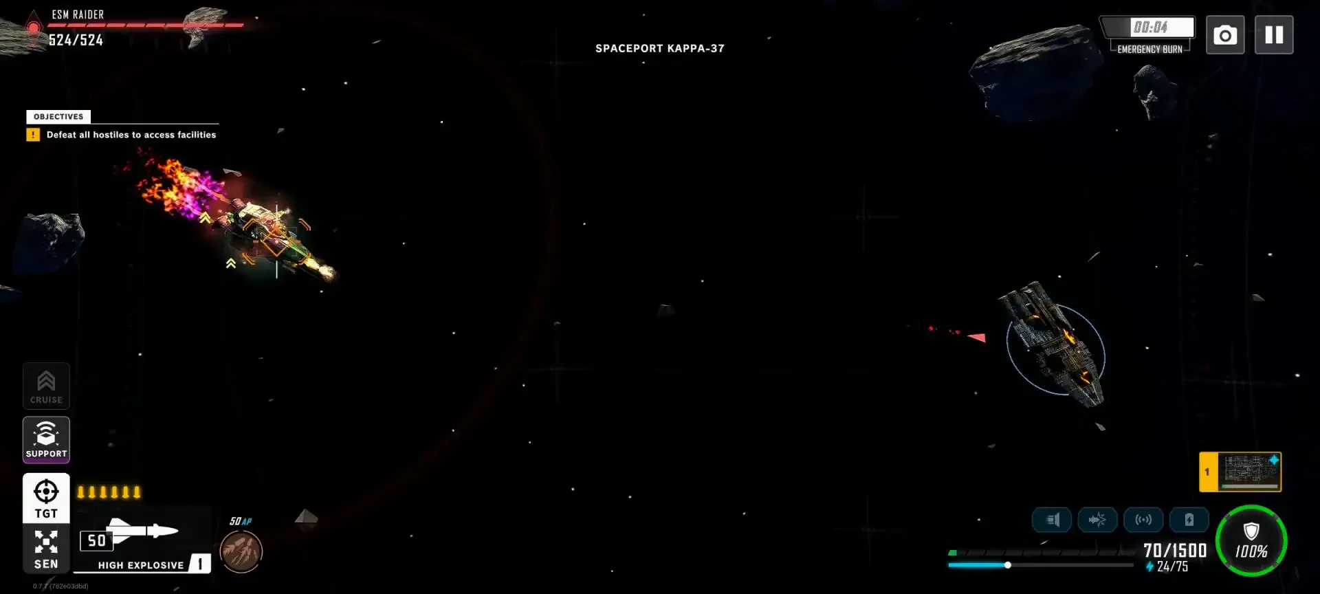 弹道星际游戏0.7.7安卓版截图0