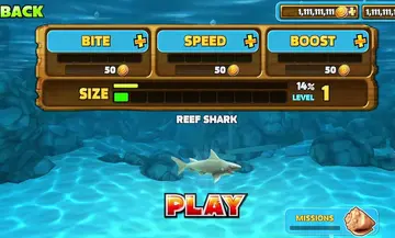 饥饿鲨进化巨齿鲨版本最新版本(Hungry Shark)截图0