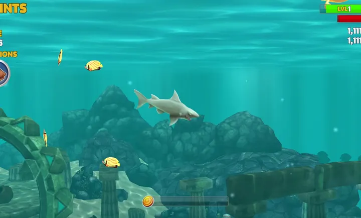 饥饿鲨进化巨齿鲨版本最新版本(Hungry Shark)6.0.0 安卓版截图3