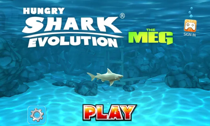 饥饿鲨进化巨齿鲨版本最新版本(Hungry Shark)6.0.0 安卓版截图1