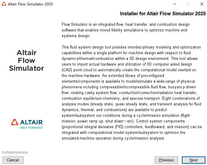 Altair Flow Simulator 2025正式版2026最新版本 Altair Flow Simulator 2025正式版2026最新版本