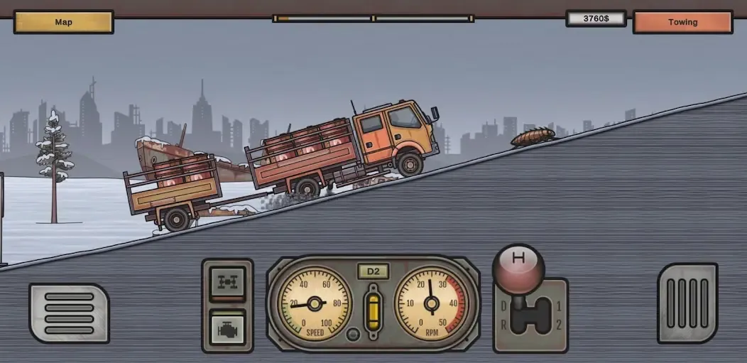 锈蚀卡车废土运输游戏(Rust Truck)1.1安卓版截图1