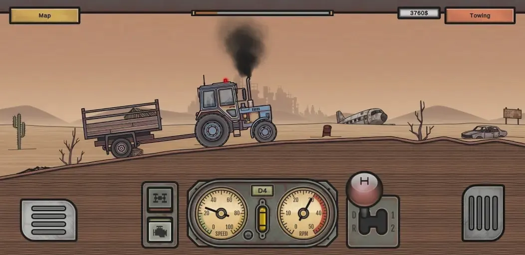 锈蚀卡车废土运输游戏(Rust Truck)1.1安卓版截图4