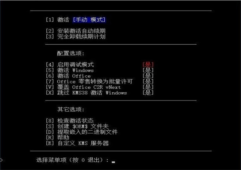 kms激活工具(KMS_VL_ALL_AIO)v55中文版截图2