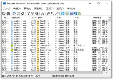Process Monitor汉化版截图4