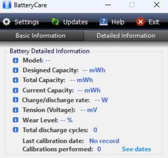 batterycare电脑版0.9.40版本截图1