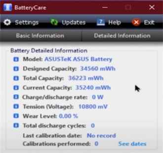 batterycare电脑版0.9.40版本截图3