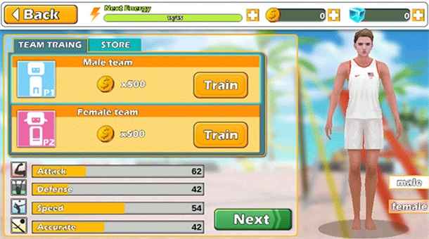 ɳ̲���������Ϸ(Beach Volley Clash)1.100.3��׿���ͼ0