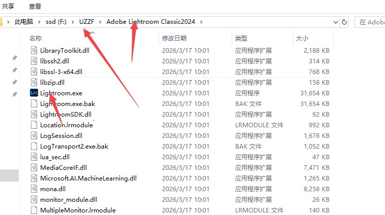 Lightroom Classic 2024���ļ����