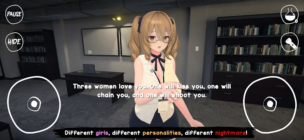 病娇女孩模拟器官方正版手游(Yandere Horror Game)1.4.6安卓版截图1