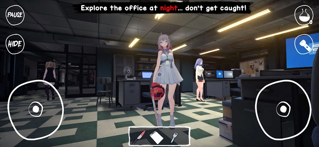 病娇女孩模拟器官方正版手游(Yandere Horror Game)1.4.6安卓版截图3
